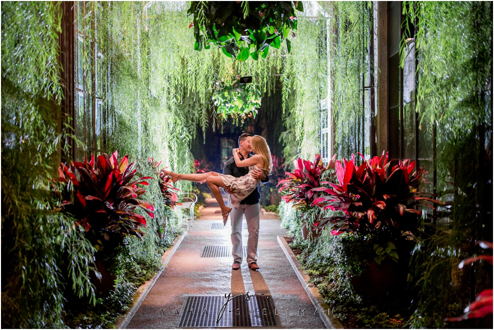 Longwood Gardens Engagement Photo Session By The Best Vineland